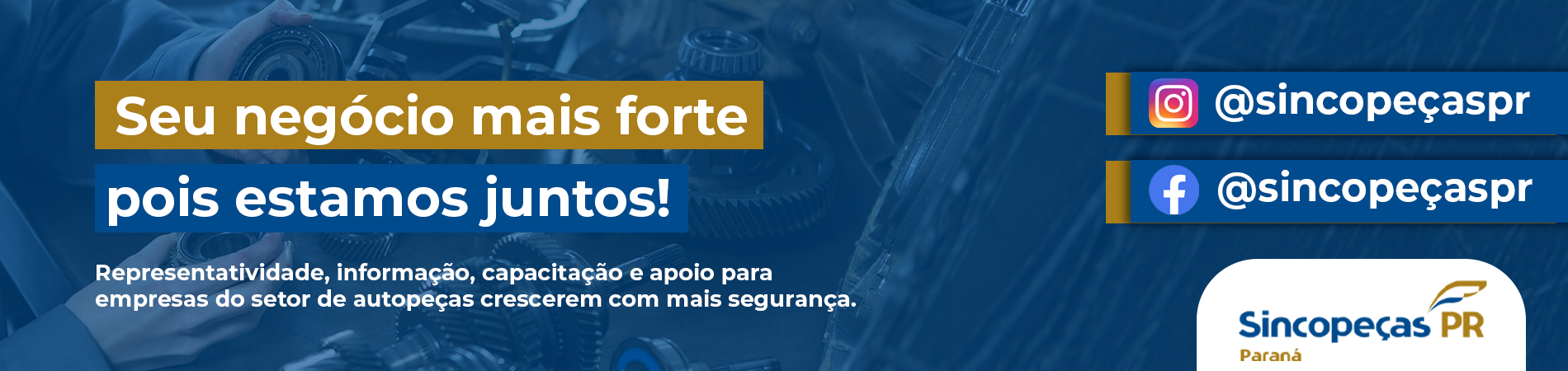 Negócio Blindado - Banner Sincopeças